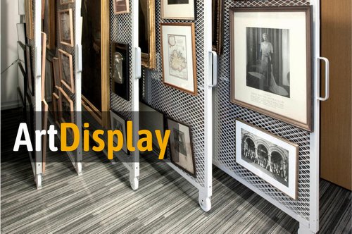 ArtDisplay - sistem de afisare si depozitare tablouri muzee si galerii de arta - Atelier EMS