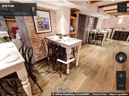 Vă prezentam un Tur Virtual utilizat pentru prezentarea unui Restaurant Cafenea Pub Bar din Iasi